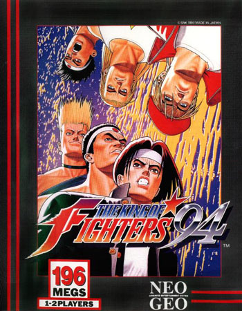 King of Fighters 94 box art for Neo Geo